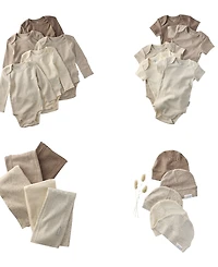 butterblu Baby Boys' or Baby Girls' Burp Cloths, 5-Pack