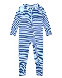 Motette Boys Cobalt Stripe Bamboo Sleeper