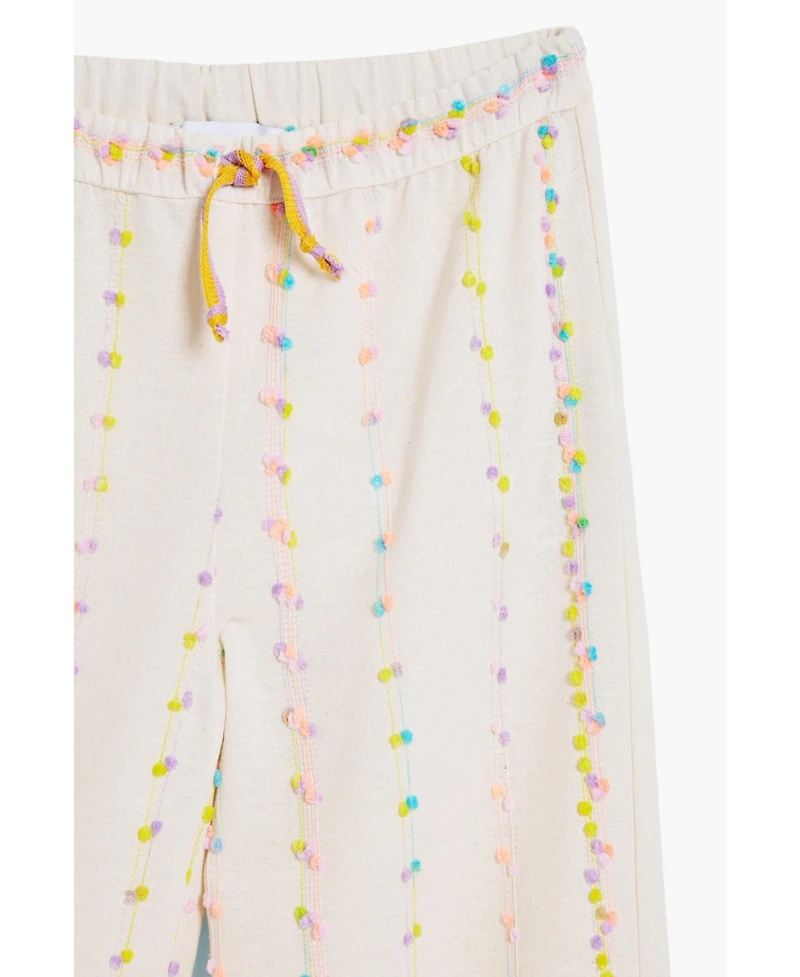 Desigual Girls Girls's Long trousers with pompoms