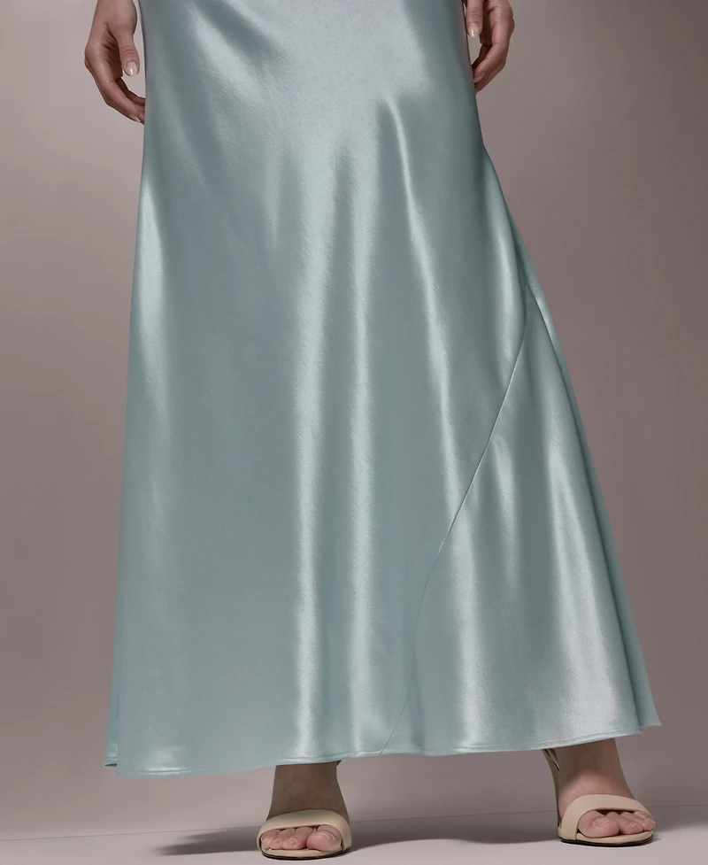 Donna Karan New York Women's Cowl Neck Ball Gown