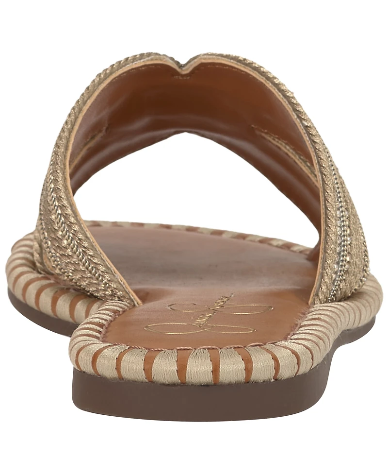 Jessica Simpson Women's Blesyn Slip-On Flat Sandals