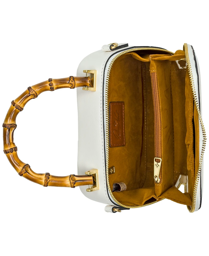 Patricia Nash Lara Distressed Top Handle Small Crossbody Bag