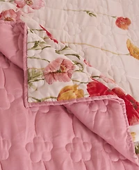Greenland Home Fashions Breeze Modern Floral 3-Pc. Quilt Set, Full/Queen