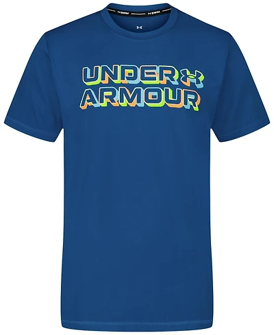 Under Armour Boys' 8-20 Crewneck Solid Surf Swim T-Shirt