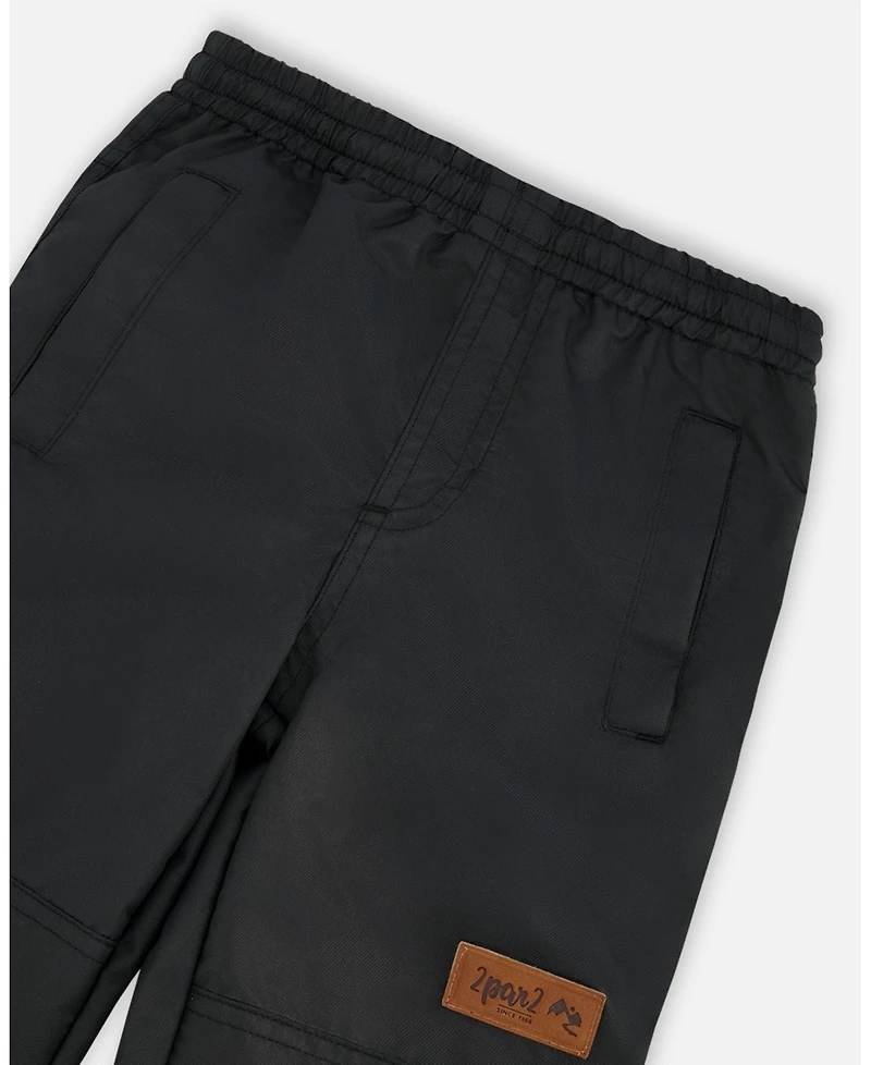 Deux par Toddler Girls Two-Piece Mid-Season Outerwear Set Mauve Colorblock