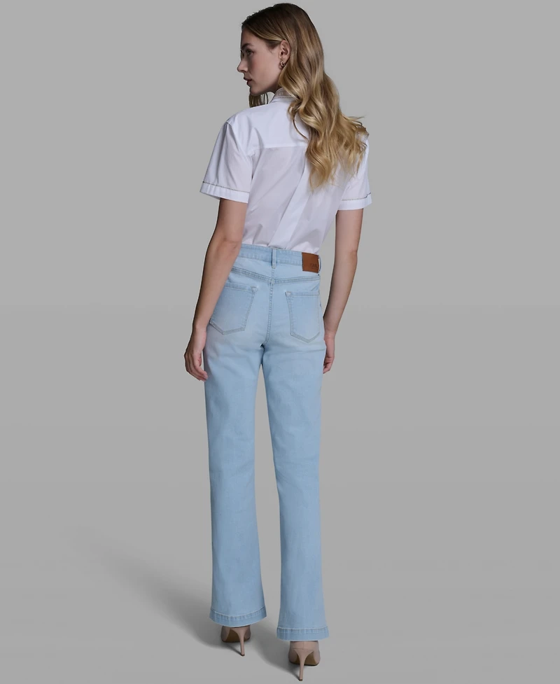 Karl Lagerfeld Paris Women's Sailor Flare Jeans