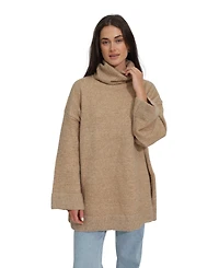 Belle & Bloom Women's Cuddle Me Oversized Tunic Sweater