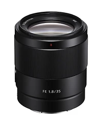 Sony Fe 35mm f/1.8 Lens, Bundle with 55mm Essentials Filter Kit, Cleaning Kit and Cleaning Cloth