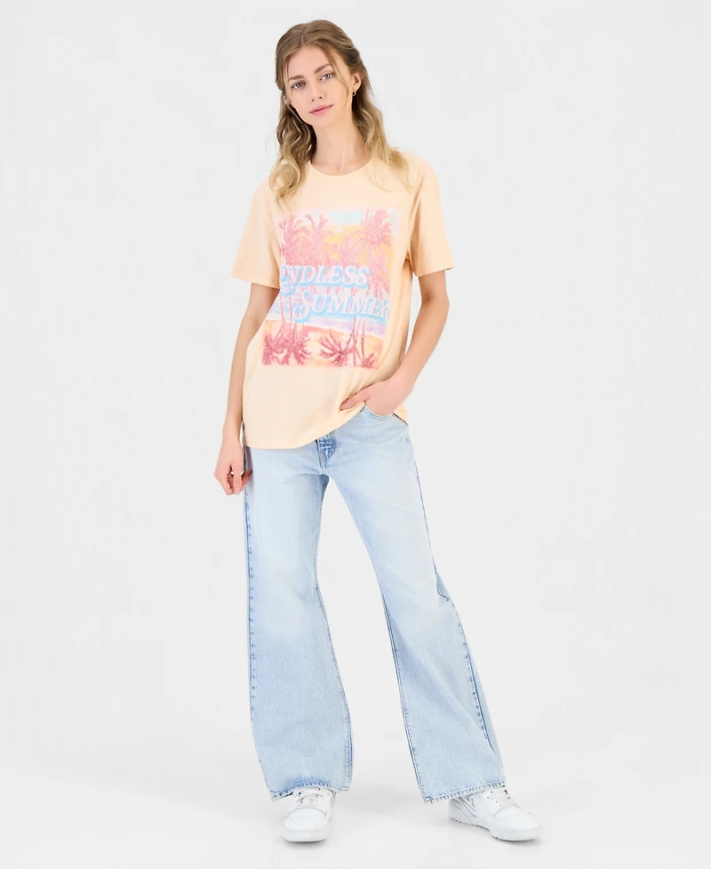 Self Esteem Juniors' Endless Summer Graphic Crewneck T-Shirt