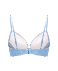 Hunkemoller Women's Marine Padded Underwired Push-Up Bra