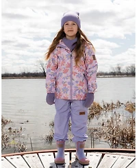 Deux par Big Girls Two-Piece Mid-Season Outerwear Set Flower Print