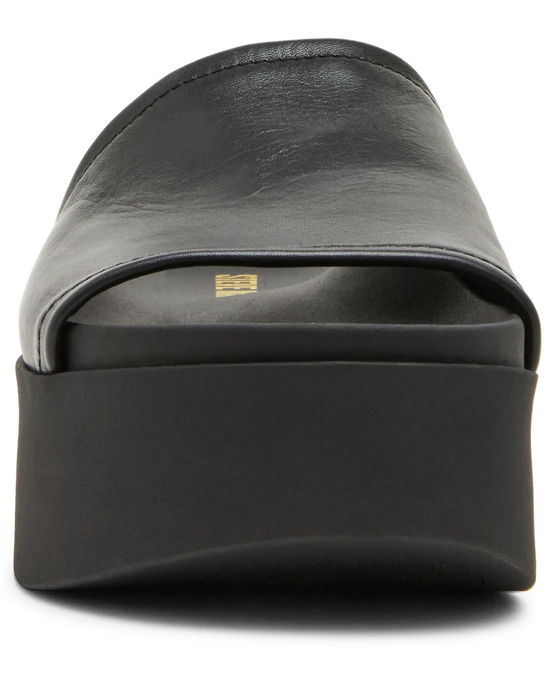 Steve Madden Women's Arwen Flatform Slip-On Slide Sandals