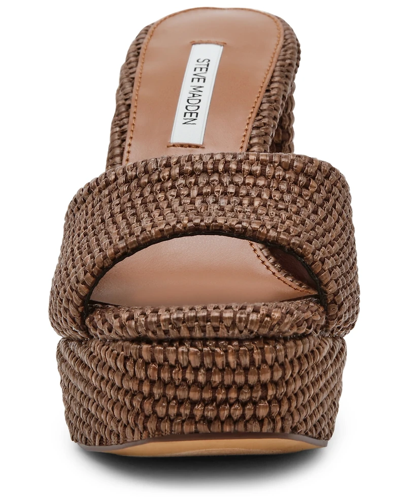 Steve Madden Women's Joel Platform Block Heel Dress Sandals