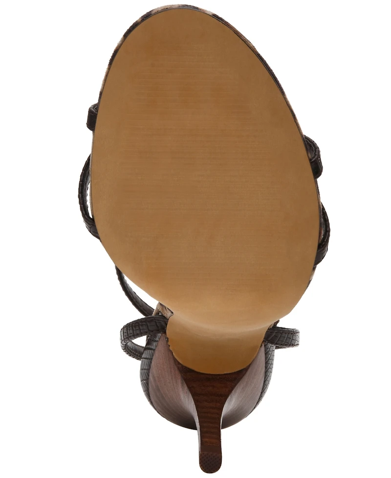 Steve Madden Women's Frenzi Novelty T-Strap Stiletto Heel Dress Sandals