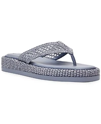 Steve Madden Women's Bella Flatform Slip-On Thong Sandals