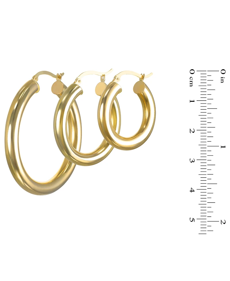 Macy's Hoop Earrings in 10k Yellow Gold