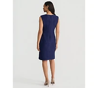 Kasper Women's Wave Knit Sheath Dress