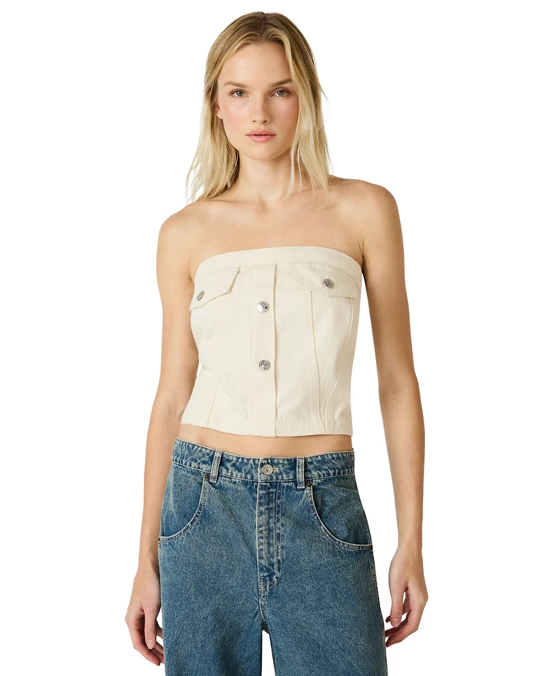 Steve Madden Women's Rietta Strapless Top