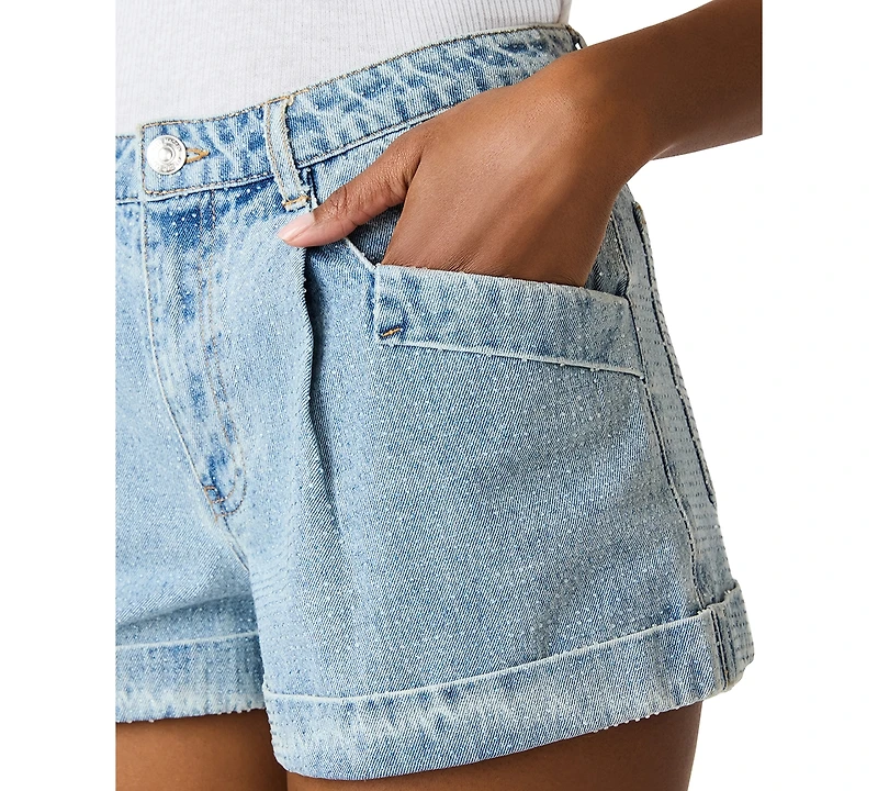 Steve Madden Women's High Rise Shorts