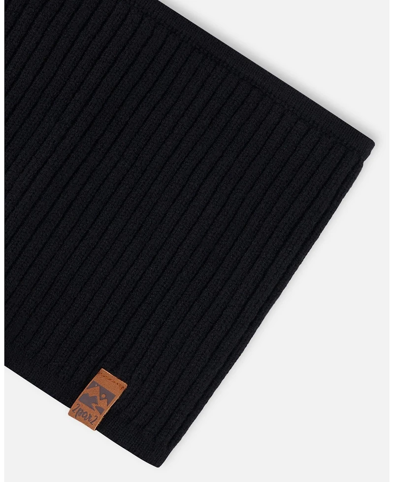 Deux par Kids Unisex Knit Neckwarmer