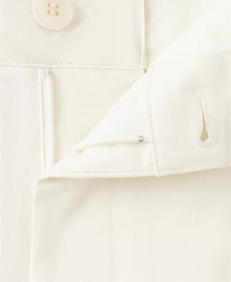 Mango Women's Straight-Fit Cotton Pants