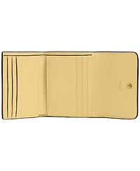 Coach Mila Mini Leather Flap Wallet