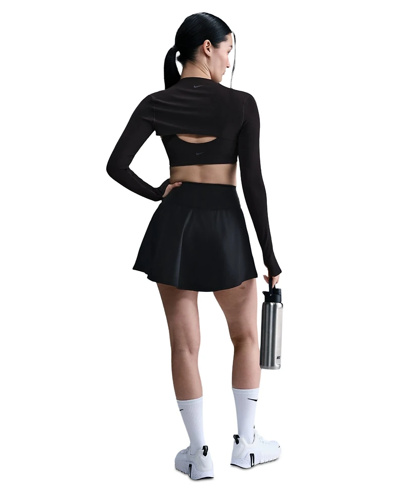 Nike Women's Dri-Fit Swoosh Logo Skirt