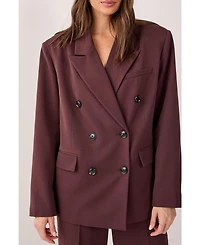 Nasty Gal Women's Double Breasted Oversized Blazer
