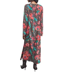 Warehouse Women's Sequin Column Midi Dress