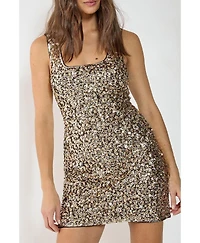 Nasty Gal Women's Strappy Back Mini Dress