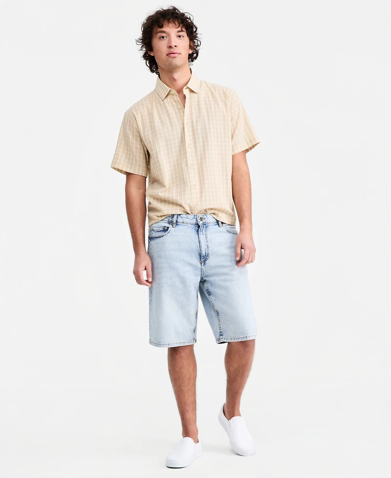 Sun + Stone Men's Montauk Denim Shorts, Macy's Exclusive