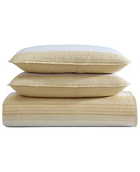 Beatrice Home Fashions Coralinn Stripe 3-Pc. Quilt Set, Full/Queen