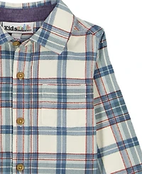 Kids Headquarters Boys 2T-7 3-Piece Corduroy Shirt, Top and Joggers Set