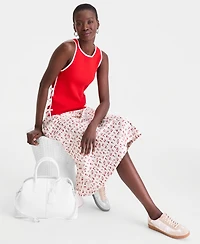 On 34th Women's Printed Midi Slip Skirt, Macy's Exclusive