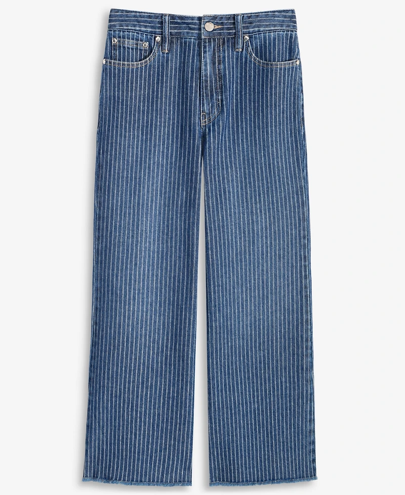 On 34th Women's Cropped Mid-Rise Relaxed Flared Jeans, Macy's Exclusive