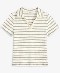 On 34th Women's Embellished Rib Polo Top, Macy's Exclusive
