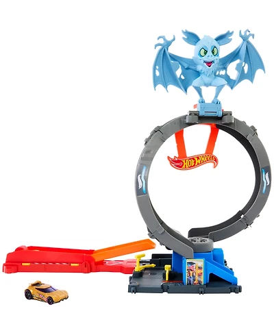 Hot Wheels City Bat Loop Attack Playset