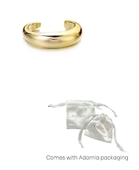 Adornia Gold Chunky Cuff Bracelet