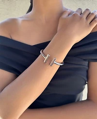 Adornia Gold Bar Cuff Bracelet