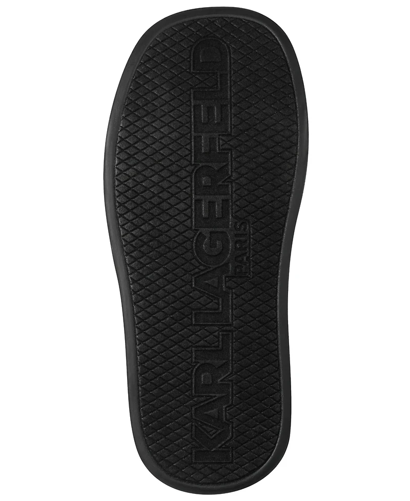 Karl Lagerfeld Paris Women's Opal Bonjour Platform Slide Sandals