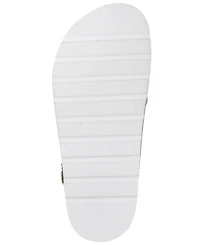 Karl Lagerfeld Paris Women's Harlan Round Toe X Band Sandals
