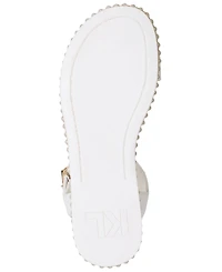 Karl Lagerfeld Paris Women's Cresson Ankle Strap Sandals