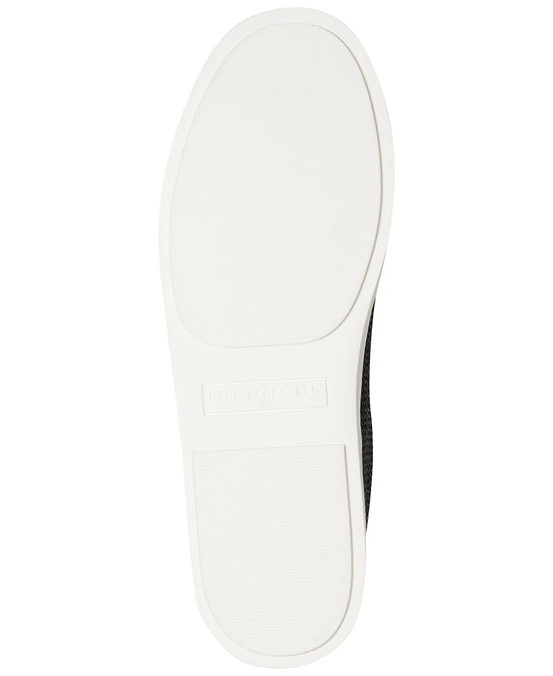 Karl Lagerfeld Paris Women's Cambria Atelier Lace-Up Mule Sneakers