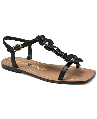 Karl Lagerfeld Paris Women's Margate Flat Sandals