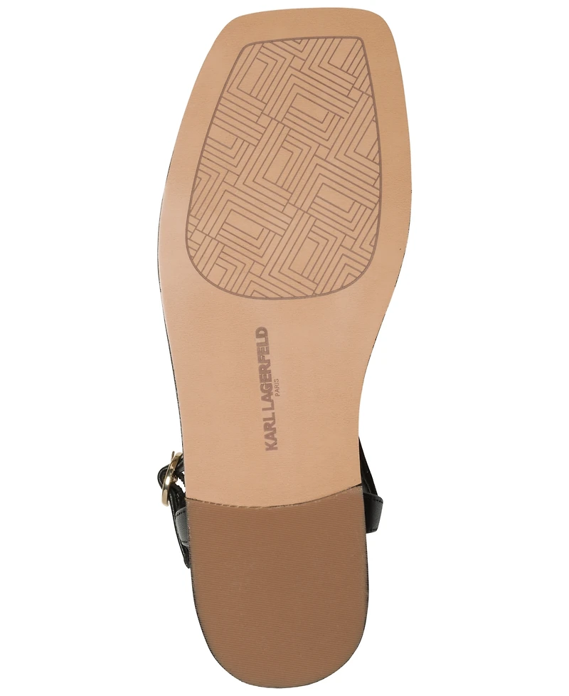 Karl Lagerfeld Paris Women's Margate Flat Sandals