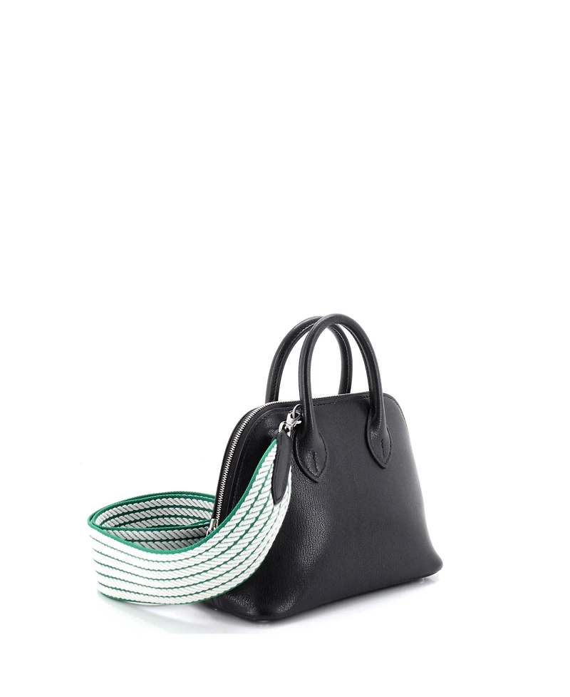 Pre-Owned HERMES Mini Sangle Bolide 1923 Bag Chevre Chamkila