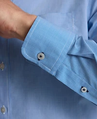 UNTUCKit Men's Regular Fit Wrinkle-Free Cadetto Button Up Shirt