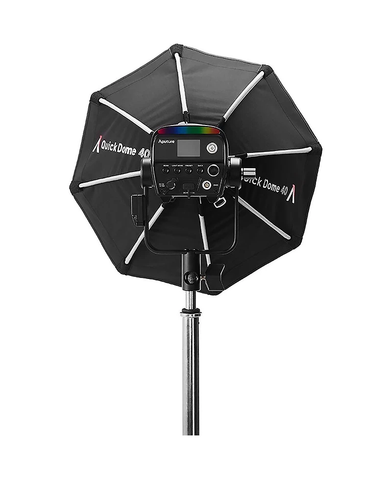 Aputure Quick Dome 40 40cm Circular Mini ProLock Bowens Mount Softbox for Storm 80c Led Light