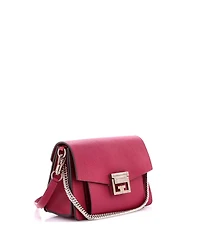 Pre-Owned Givenchy Small GV3 Flap Bag Leather