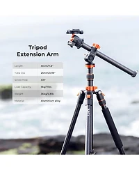 K&F Concept 11.8" Rotatable Multi-Angle Center Column for Camera Tripod